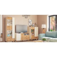 Тумба Неман мебель Сканди МН-036-02 (дуб вотан-белый) - Превью изображения №8 — Интернет-магазин ПроЗаказ