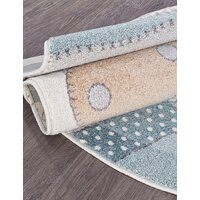 Ковер для детской Merinos Sofit 2484-OVAL-LIGHT-CREAM (2х3) - Превью изображения №2 — Интернет-магазин ПроЗаказ