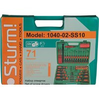Набор отверток Sturm 1040-02-SS10 (71 предмет) - Превью изображения №2 — Интернет-магазин ПроЗаказ
