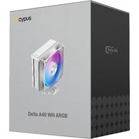 Кулер для процессора Ocypus Delta A40 WH ARGB - Превью изображения №9 — Интернет-магазин ПроЗаказ