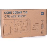 Система жидкостного охлаждения для процессора Alphacool Core Ocean T38 AIO 280 13053 - Превью изображения №10 — Интернет-магазин ПроЗаказ