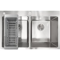 Кухонная мойка Stellar Decor S7850-2S-D (сатин) - Превью изображения №2 — Интернет-магазин ПроЗаказ