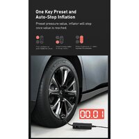 Автомобильный компрессор Baseus Super Mini Inflator Pump CRCQ000001 - Превью изображения №7 — Интернет-магазин ПроЗаказ