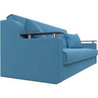 Диван Лига диванов Сенатор 121574 (рогожка Амур, голубой) - Превью изображения №4 — Интернет-магазин ПроЗаказ