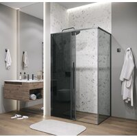 Душевая стенка Grossman Galaxy 80x195 200.K33.01.80.42.10 (графит сатин/стекло тонированное) - Превью изображения №7 — Интернет-магазин ПроЗаказ