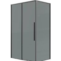 Душевая стенка Grossman Galaxy 80x195 200.K33.01.80.42.10 (графит сатин/стекло тонированное) - Превью изображения №5 — Интернет-магазин ПроЗаказ