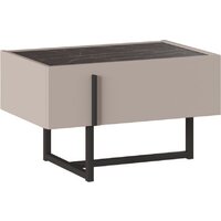 Ангстрем Милагро спальня МИ-300.10 (Д1, кашемир серый/камень пьетра/черный графит)