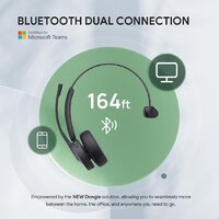 Офисная гарнитура Yealink BH70 Mono UC USB-A - Превью изображения №3 — Интернет-магазин ПроЗаказ