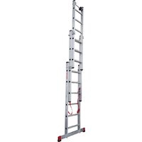 Лестница-стремянка Новая высота NV 523 трёхсекционная индустриальная 3x6 ступеней - Превью изображения №5 — Интернет-магазин ПроЗаказ