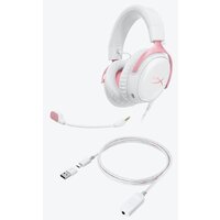 Наушники HyperX Cloud III (белый/розовый) - Превью изображения №7 — Интернет-магазин ПроЗаказ