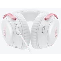 Наушники HyperX Cloud III (белый/розовый) - Превью изображения №6 — Интернет-магазин ПроЗаказ
