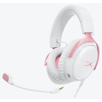 Наушники HyperX Cloud III (белый/розовый) - Превью изображения №4 — Интернет-магазин ПроЗаказ