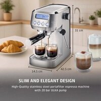 Рожковая кофеварка CASO EspressoGourmet Crema - Превью изображения №3 — Интернет-магазин ПроЗаказ