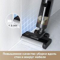 Вертикальный моющий пылесос Dreame G10 Wet and Dry Vacuum HHR12A (евровилка, черный) - Превью изображения №7 — Интернет-магазин ПроЗаказ