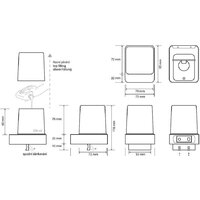 Дозатор для жидкого мыла Bemeta Nero 139309310 - Превью изображения №2 — Интернет-магазин ПроЗаказ
