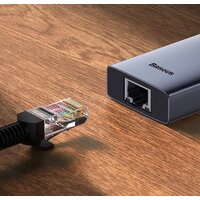 Док-станция Baseus Flite Series 6-Port Hub Docking Station B00052807813-00 - Превью изображения №4 — Интернет-магазин ПроЗаказ