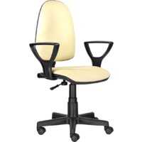 Brabix Prestige Ergo MG-311 (кожзам, бежевый)