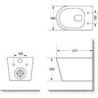 Унитаз подвесной Lauter Longer 2110822 с кнопкой 219704J (прямоугольная, черный) - Превью изображения №30 — Интернет-магазин ПроЗаказ