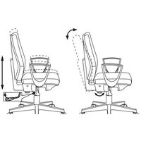 Офисное кресло Бюрократ CH-545 38-415 (синий) - Превью изображения №6 — Интернет-магазин ПроЗаказ