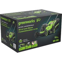 Газонокосилка Greenworks GD24LM331K2 2520607UA (с 1-им АКБ) - Превью изображения №11 — Интернет-магазин ПроЗаказ