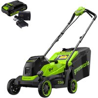 Газонокосилка Greenworks GD24LM331K2 2520607UA (с 1-им АКБ) - Превью изображения №2 — Интернет-магазин ПроЗаказ