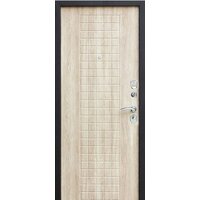 Металлическая дверь ЮрСталь Гарда 205x96 8мм (черный муар/белый ясень, правый) - Превью изображения №3 — Интернет-магазин ПроЗаказ