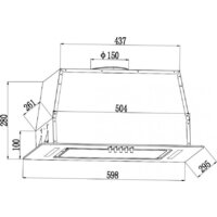 Кухонная вытяжка Grand Belfor Push 60 (черный) - Превью изображения №13 — Интернет-магазин ПроЗаказ