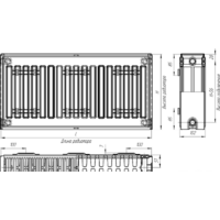 Стальной панельный радиатор Лидея ЛК 22-507 тип 22 500x700 - Превью изображения №5 — Интернет-магазин ПроЗаказ