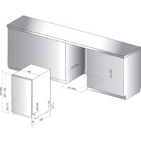 Встраиваемая посудомоечная машина Whirlpool WSIO 3T125 6PE X - Превью изображения №3 — Интернет-магазин ПроЗаказ