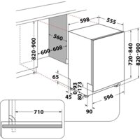 Встраиваемая посудомоечная машина Whirlpool W7I HF60 TUS UK - Превью изображения №12 — Интернет-магазин ПроЗаказ