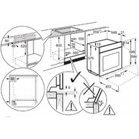 Электрический духовой шкаф Electrolux EOF8H39H - Превью изображения №4 — Интернет-магазин ПроЗаказ