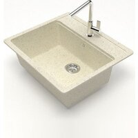 Кухонная мойка Teymi Helmi 57x50 T120108 (бежевый матовый) - Превью изображения №2 — Интернет-магазин ПроЗаказ