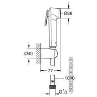 Гигиенический душ Grohe Tempesta-F Trigger Spray 30 [26355IL0] - Превью изображения №2 — Интернет-магазин ПроЗаказ