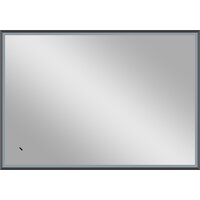  Континент Зеркало Stage Grey Led 100х70 (с реверсивным креплением, бесконтактным сенсором) - Превью изображения №2 — Интернет-магазин ПроЗаказ