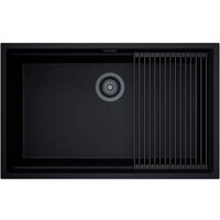 Кухонная мойка Globalo Miralio 80.1 Black/BL Mat - Превью изображения №3 — Интернет-магазин ПроЗаказ