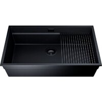 Кухонная мойка Globalo Miralio 80.1 Black/BL Mat - Превью изображения №5 — Интернет-магазин ПроЗаказ