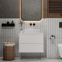 Умывальник Керамин Арена 55 ФС (серый, матовый) - Превью изображения №4 — Интернет-магазин ПроЗаказ