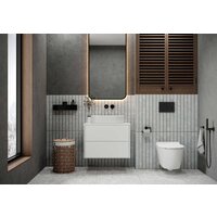 Умывальник Керамин Арена 55 ФС (серый, матовый) - Превью изображения №5 — Интернет-магазин ПроЗаказ