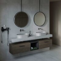 Умывальник Керамин Арена 55 ФС (серый, матовый) - Превью изображения №3 — Интернет-магазин ПроЗаказ