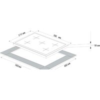 Варочная панель Korting HG 697 CTX - Превью изображения №2 — Интернет-магазин ПроЗаказ