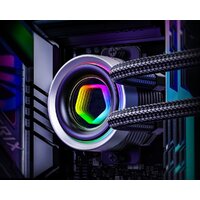 Система жидкостного охлаждения для процессора ID-Cooling FX360 INF Black - Превью изображения №7 — Интернет-магазин ПроЗаказ