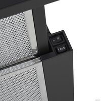 Кухонная вытяжка HOMSair Flat 60 Glass (черный) - Превью изображения №5 — Интернет-магазин ПроЗаказ