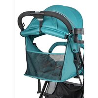 Коляска прогулочная «книга» Farfello Comfy Go Comfort CG-307 (аквамарин/черный хром) - Превью изображения №3 — Интернет-магазин ПроЗаказ