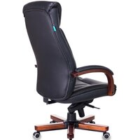 Офисное кресло Бюрократ T-9922WALNUT/BLACK (черный) - Превью изображения №4 — Интернет-магазин ПроЗаказ