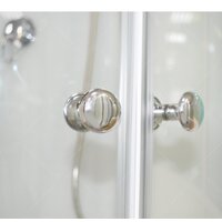 Душевая кабина RGW AN-208 381320800-12 100x100 (хром-матовый/прозрачное стекло) - Превью изображения №5 — Интернет-магазин ПроЗаказ