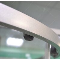 Душевая кабина RGW AN-208 381320800-12 100x100 (хром-матовый/прозрачное стекло) - Превью изображения №6 — Интернет-магазин ПроЗаказ