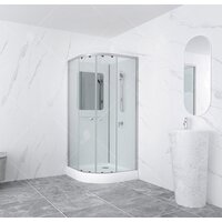 Душевая кабина RGW AN-208 381320800-12 100x100 (хром-матовый/прозрачное стекло) - Превью изображения №2 — Интернет-магазин ПроЗаказ