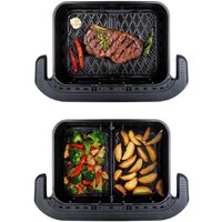 Аэрогриль (аэрофритюрница) Tesla Electronics AirCook FlexiZone Q570 XXL - Превью изображения №9 — Интернет-магазин ПроЗаказ