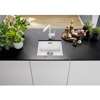 Кухонная мойка Blanco Subline 400-U Coloured Components 527793 (трюфель) - Превью изображения №7 — Интернет-магазин ПроЗаказ