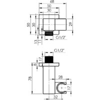 Душевая система  Rubineta Thermo-3F-Olo SQ 625040 - Превью изображения №11 — Интернет-магазин ПроЗаказ